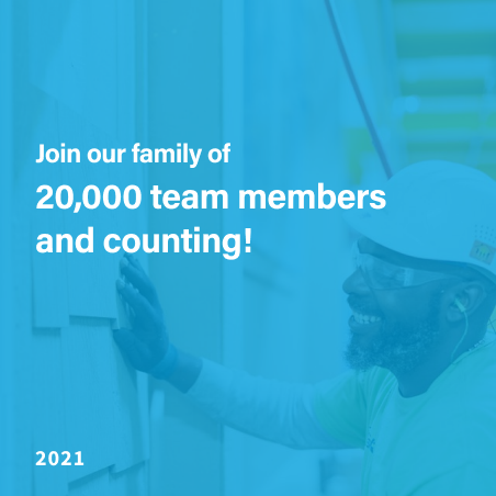 Clayton has over 20,000 team members and counting!