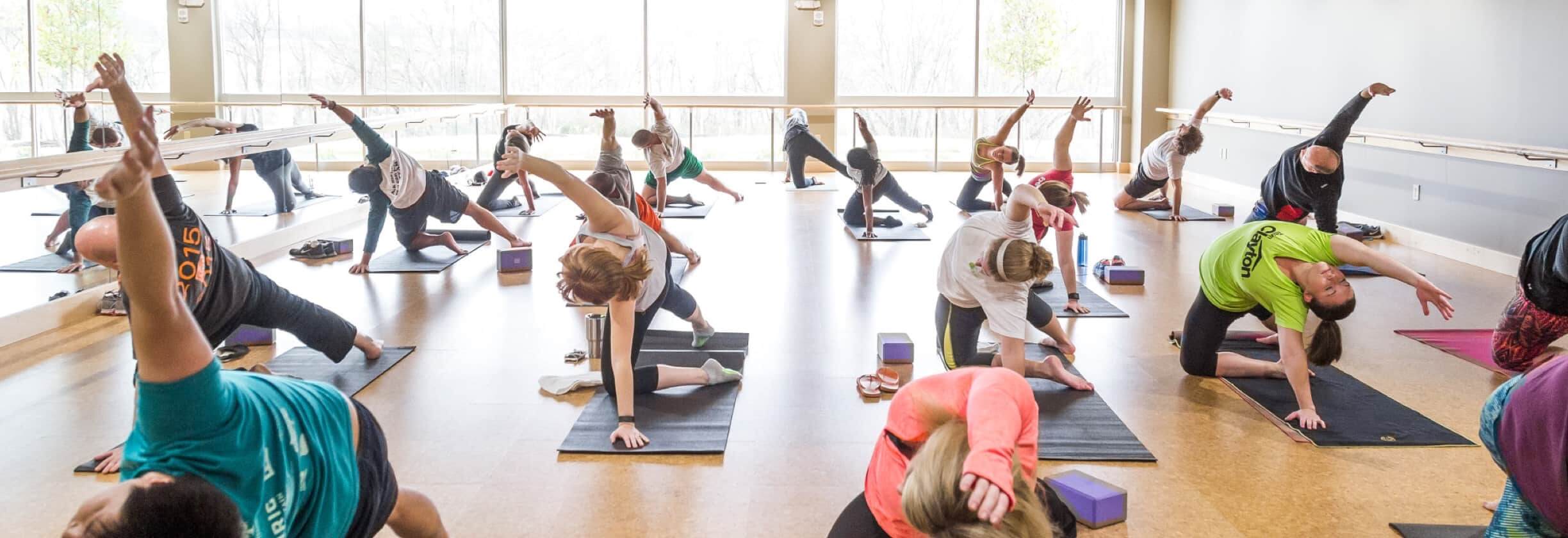 Yoga class